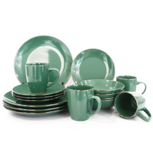 2021 New Color Glaze Tableware dinner sets